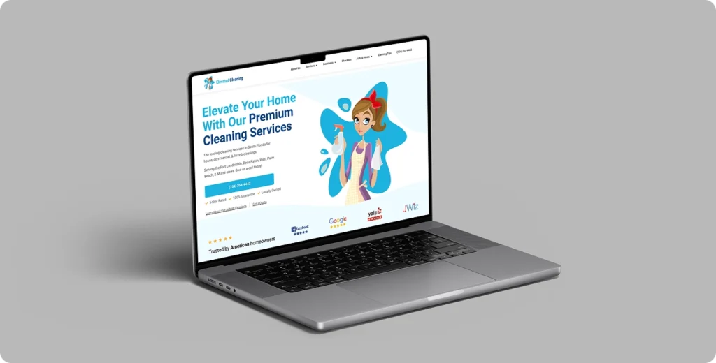 Santos Digital Projects - Elevated Cleaning