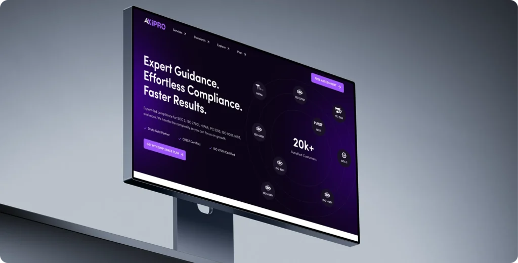 Axipro mockup desktop